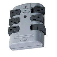 Belkin BP106000 Gray 6 Outlet Pivot Plug Surge Protector, 1080 Joules