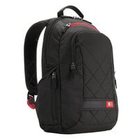 Case Logic 3201265 Diamond 17 1/4 inch x 13 3/8 inch x 6 1/4 inch Black Laptop Backpack