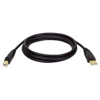 Tripp Lite U022015 15' Black USB 2.0 Cable with Type-A to Type-B Male Connectors