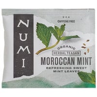 Numi Organic Moroccan Mint Herbal Tea Bags - 100/Case