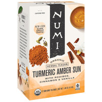 Numi Organic Amber Sun Turmeric Tea Bags - 12/Box