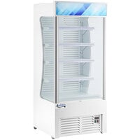 Avantco WVAC-36HC 36" White Refrigerated Air Curtain Merchandiser