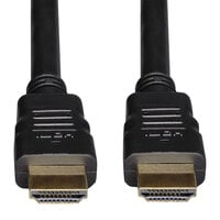 Tripp Lite P569006 6' Black High Speed HDMI Digital Video / Audio Cable with Ethernet and 2 Male Connections