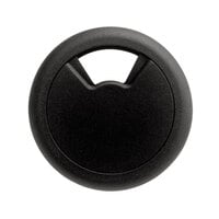 Master Caster 00202 2 3/8 inch Black Adjustable Grommet