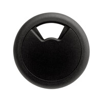 Master Caster 00202 2 3/8" Black Adjustable Grommet