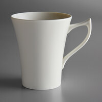 Oneida L6700000560 Lancaster Garden 13 oz. White Porcelain Mug - 36/Case