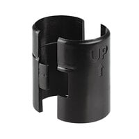 Alera ALESW59SLBL Black Plastic Wire Shelving Shelf Lock Clips - 4/Pack