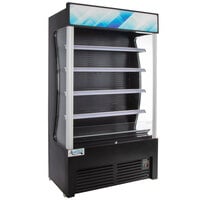 Avantco BVAC-46HC 46 inch Black Refrigerated Air Curtain Merchandiser