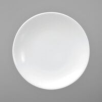 Oneida Fusion by 1880 Hospitality R4020000165 East 11 3/4" Bright White Porcelain Coupe Plate - 12/Case