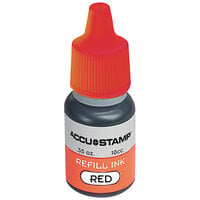 Cosco AccuStamp 090683 0.35 oz. Red Ink Stamp Gel Refill