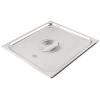 Vollrath 75110 Super Pan V 2/3 Size Solid Stainless Steel Steam Table / Hotel Pan Cover
