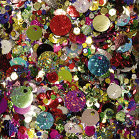 Creativity Street 6114 Chenille Kraft 4 oz. Sequins & Spangles in Assorted Metallic Colors