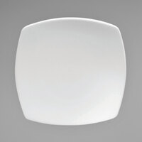 Oneida R4020000117S Fusion Arq 6 1/4 inch Bright White Porcelain Coupe Plate - 36/Case