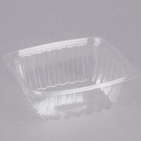 Dart C32DER ClearPac 32 oz. Clear Rectangular Plastic Container - 504/Case