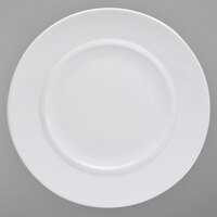 Oneida R4840000139 Circa 9 inch Bright White Porcelain Plate - 24/Case