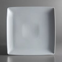 Oneida R4020000163S Fusion 12 inch Bright White Porcelain Square Plate - 6/Case