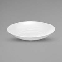 Oneida R4020000159 Fusion Deep 11 3/8 inch Bright White Porcelain Plate - 12/Case