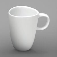 Oneida R4700000560 Mood 13 oz. Bright White Porcelain Mug - 36/Case