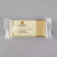 Aromae Botanicals 0.8 oz. Sunflower and Grapefruit Face and Body Cleansing Bar Soap - 600/Case