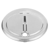 Vollrath 47494 Slotted / Hinged Contemporary Inset Cover - 11 7/16" Diameter