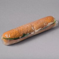 LK Packaging 16" x 16" BOPP Clear Deli Sandwich Wrap - 1000/Case