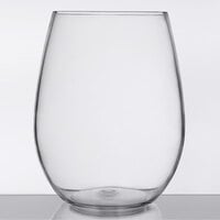 Libbey 92426 Infinium 15 oz. Tritan Plastic Stemless Wine Glass   - 12/Case