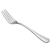 Oneida T148FDEF Baguette 7 3/8 inch 18/10 Stainless Steel Extra Heavy Weight Dinner Fork - 12/Case