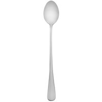 Oneida T148SITF Baguette 8 inch 18/10 Stainless Steel Extra Heavy Weight Iced Tea Spoon - 12/Case