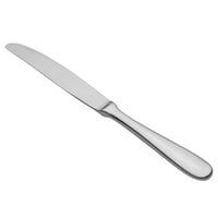 Oneida T148KDVF Baguette 9 7/8 inch 18/10 Stainless Steel Extra Heavy Weight Table Knife - 12/Case