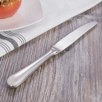 Oneida T148KPSF Baguette 8 5/8 inch 18/10 Stainless Steel Extra Heavy Weight Dessert Knife with Hollow Handle - 12/Case