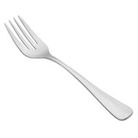 Oneida T148FSLF Baguette 6 5/8 inch 18/10 Stainless Steel Extra Heavy Weight Salad / Pastry Fork - 12/Case