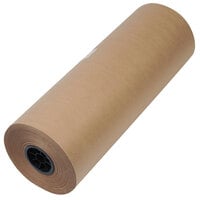 1300039 24 inch x 720' Brown 50# High Volume Wrapping Paper