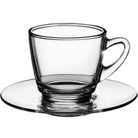 Acopa 8.5 oz. Coffee Cup and Saucer Set - 12/Case