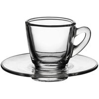 Acopa 2.25 oz. Espresso Cup and Saucer Set - 24/Case