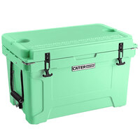 CaterGator CG45SF Seafoam 45 Qt. Rotomolded Extreme Outdoor Cooler / Ice Chest