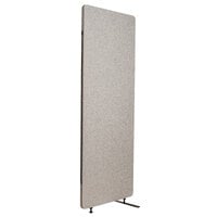 Luxor RCLM2466ZMG RECLAIM Misty Gray 24 inch x 66 inch Room Divider Expansion Panel