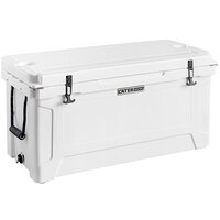CaterGator CG100WH White 100 Qt. Rotomolded Extreme Outdoor Cooler / Ice Chest