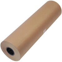 1300046 30" x 720' Brown 50# High Volume Wrapping Paper