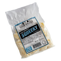 8 oz. Bag White Cheddar Squeeky Cheese Curds - 20/Case