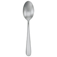 Walco 0807FS Star 7 3/8 inch 18/10 Stainless Steel Extra Heavy Weight Dessert Spoon with Fieldstone Finish - 12/Case