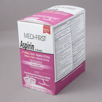 Medi-First 80513 Aspirin Tablets - 500/Box