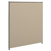 HON BSXP4236GYGY Basyx BL Series 42 inch x 36 inch Gray Semi-Tackable Verse Office Panel