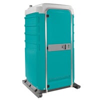 PolyJohn FS3-3000 Fleet Aqua Premium Portable Restroom with Freshwater / Recirculating Flush Tank - Assembled