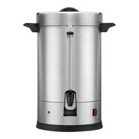 The Dreidel Company Commercial Coffee Maker Percolator Double Wall  Stainless Steel Large Coffee Maker 50 Cup Coffee Urn Hot Water Urn