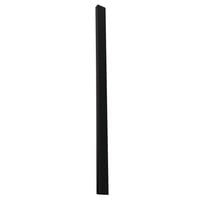 C-Line 34441 Slide N Grip 11 inch x 1/4 inch Black Binding Bar - 100/Box