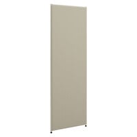 HON BSXP7236GYGY Basyx BL Series 72 inch x 36 inch Gray Semi-Tackable Verse Office Panel