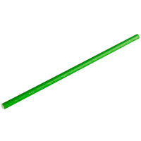 EcoChoice 7 3/4 inch Green Jumbo Unwrapped Paper Straw - 4800/Case