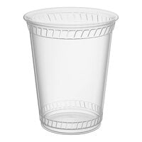 Fabri-Kal GC1214 Greenware 12 oz. Compostable Clear Customizable Plastic Cold Cup - 50/Pack