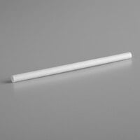 EcoChoice 7 3/4 inch Giant White Unwrapped Paper Straw - 2800/Case