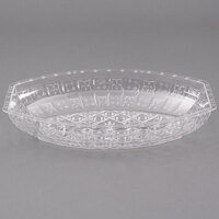 Fineline CC107.CL Platter Pleasers 38 oz. Crystal Plastic Bowl - 24/Case